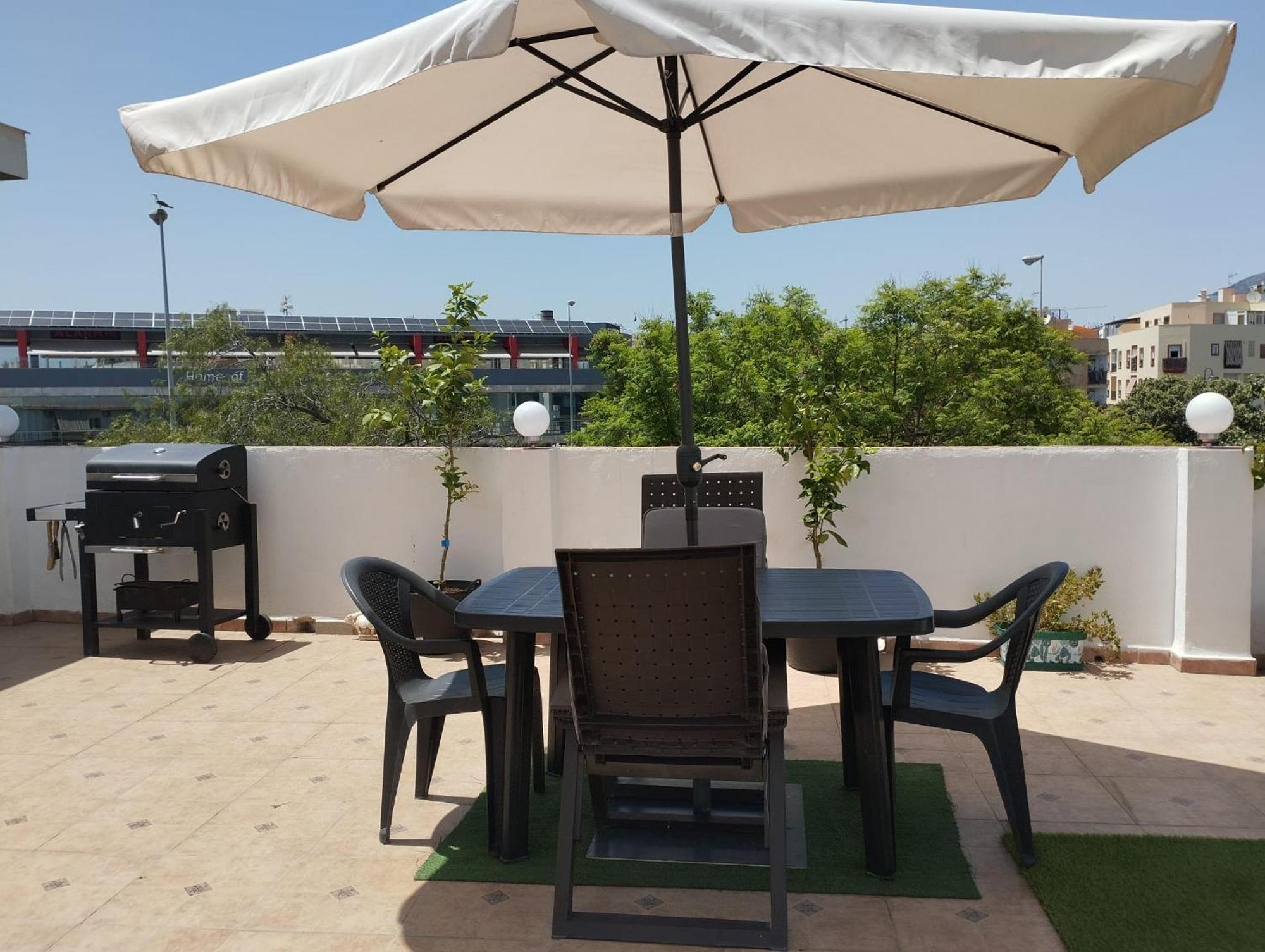 Appartamento Ático Sofía, con terraza y barbacoa Fuengirola Esterno foto